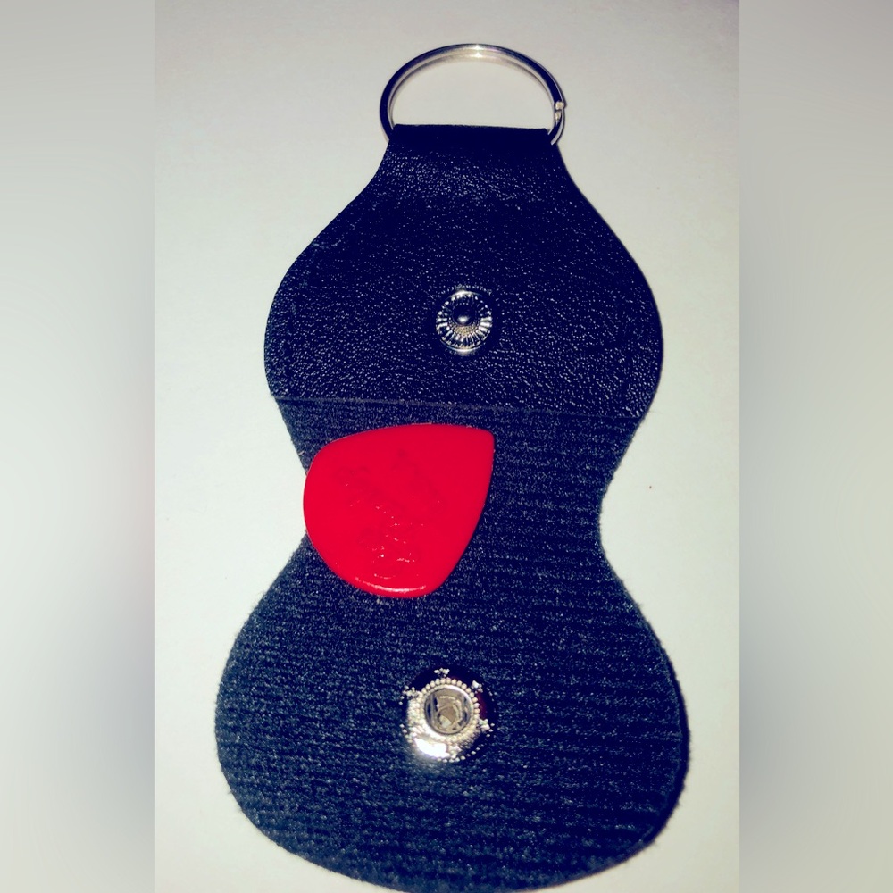 Leather Guitar Pick Case